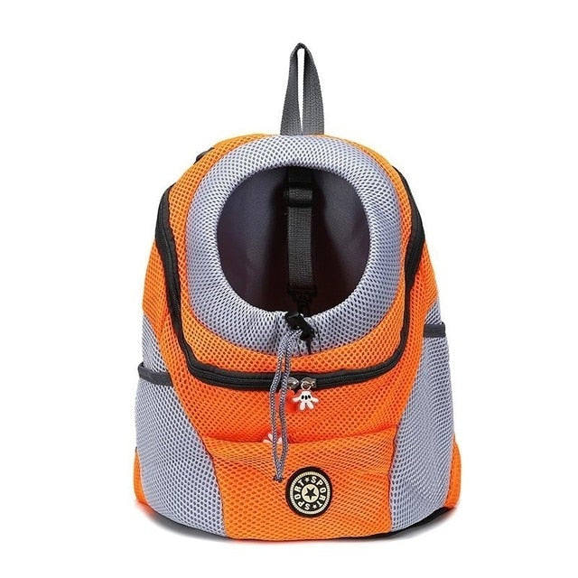 Pet Carrier Bag - Orange / M for 5-10kg / Bag only - Made of Stars