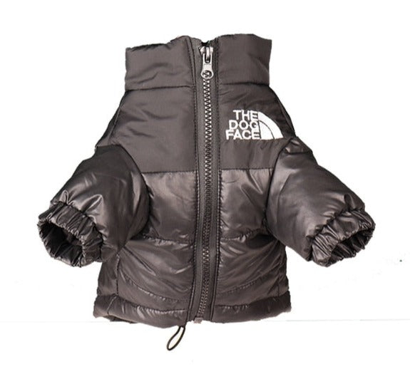 Windproof Reflective Dog Jacket - Black / XL - Made of Stars