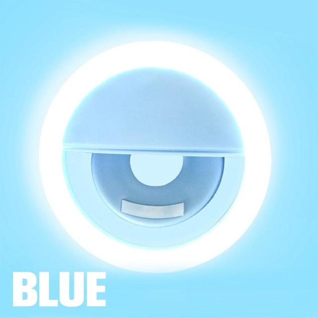LED Selfie Ring - Blue - Made of Stars