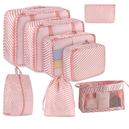 Set Travel Bags - Stripe / Set A - Made of Stars