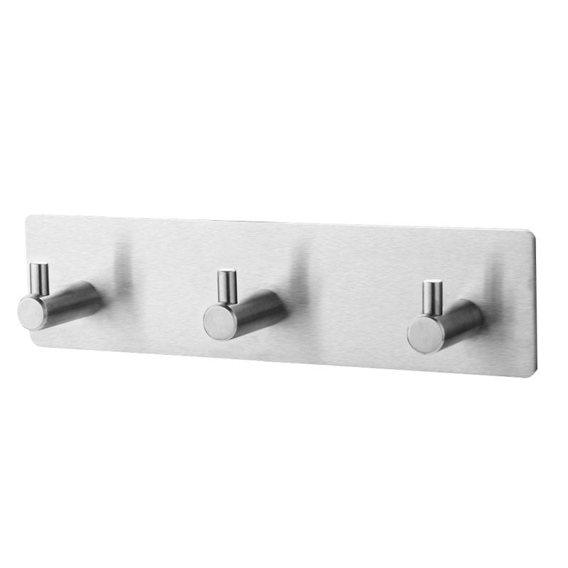 Stainless Steel Wall Hook - A - 3 hooks / Silver - Made of Stars