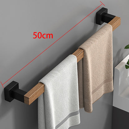 Bathroom Hardware Set - Single Towel Rack 19.5in/ 50cm - Made of Stars
