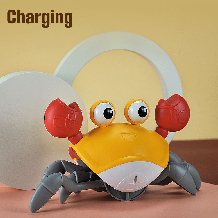 Interactive Crawling Crab - Charging / Orange - Made of Stars