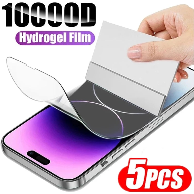 Hydrogel Film For iPhone - 5Pcs - No Glass - For iPhone 6 6S - Made of Stars