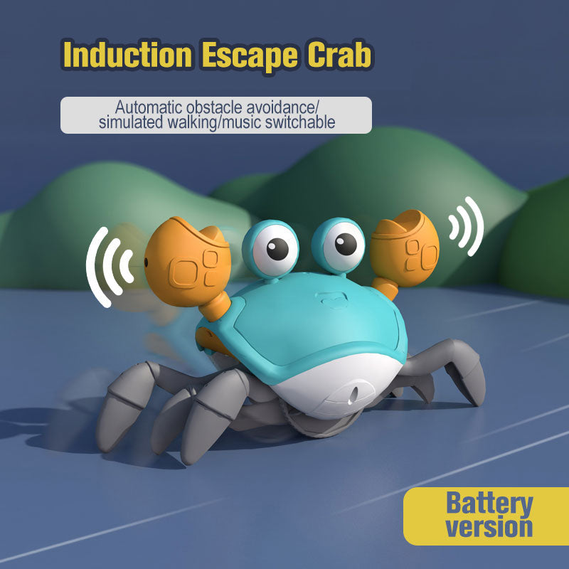 Interactive Crawling Crab - Made of Stars