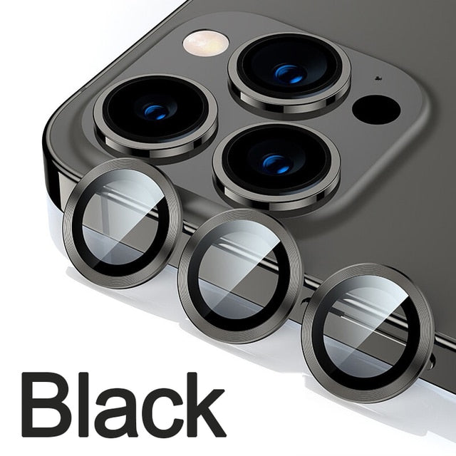 IPhone Camera Lens Shield - 3Pcs - Black / iPhone 14 ProMax - Made of Stars