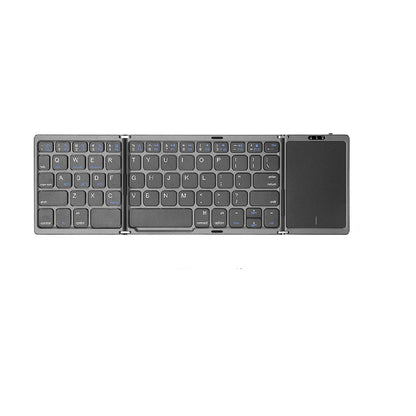 Mini Folding Keyboard With Touchpad - Grey - Made of Stars