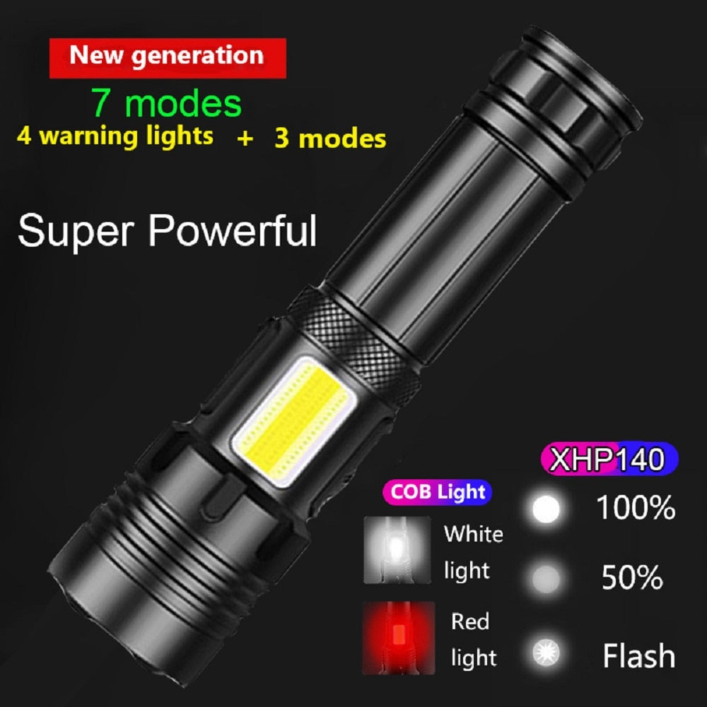 The ultimate Flashlight USB Torch - Made of Stars