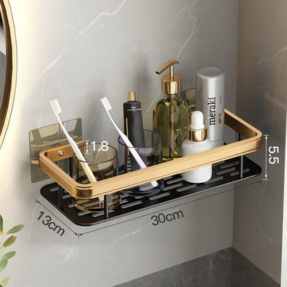 Luxury Bathroom Shelves - Gold / Rectangle / 1 pc - Made of Stars