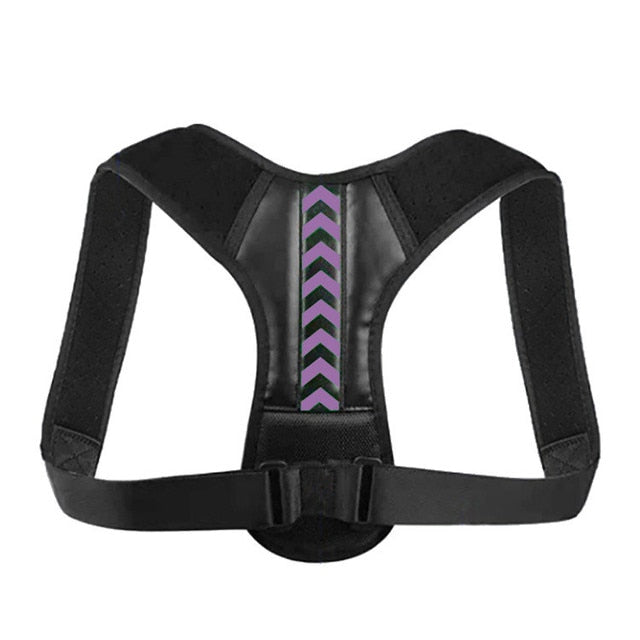 Posture Corrector unisex - Black Purple / S -weight 20-40KG - Made of Stars