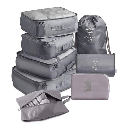 Set Travel Bags - Gray / Set B - Made of Stars