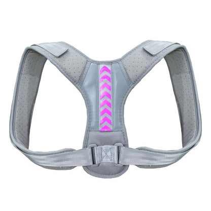 Posture Corrector unisex - Gray Pink / XL-weight 80-120KG - Made of Stars