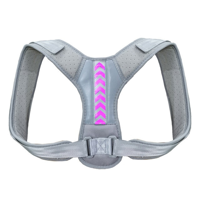 Posture Corrector unisex - Gray Pink / S -weight 20-40KG - Made of Stars