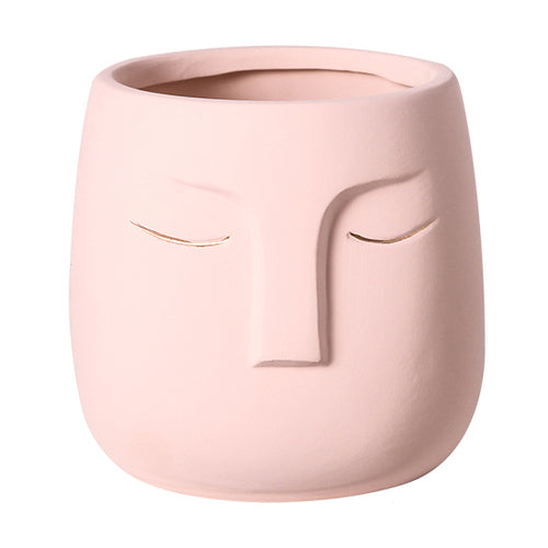 Poly Face Vase - Pink - Made of Stars