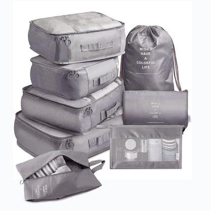 Set Travel Bags - Gray / Set A - Made of Stars