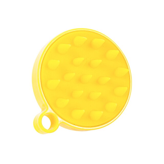 Silicone Hair Brush - D / Yellow - Made of Stars
