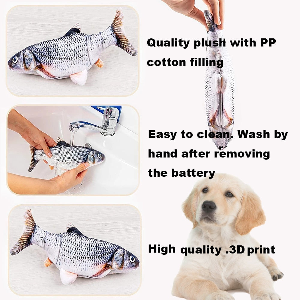 Floppy Fish Pet Toy - Made of Stars