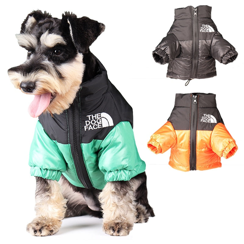 Windproof Reflective Dog Jacket - Made of Stars